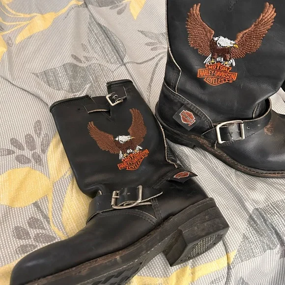 Harley Davison boot size 4 - Picture 2 of 8